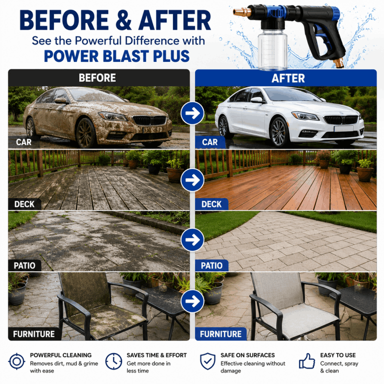 Power Blast Plus Before And After
